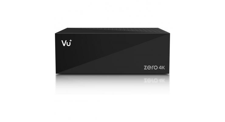 VU+ ZERO 4K (1x Single DVB-S2X tuner), čierna