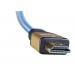 iBOX HDMI M/M kábel, 1,5 m, modrá