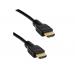 4World HDMI M/M kábel, zlac.a kovové, 1,8 m, čierna